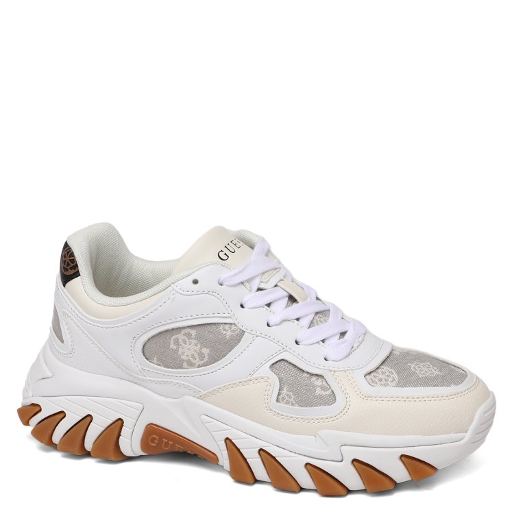 

Кроссовки женские Guess FLJNORFAL12 белые 35 EU, Белый, FLJNORFAL12