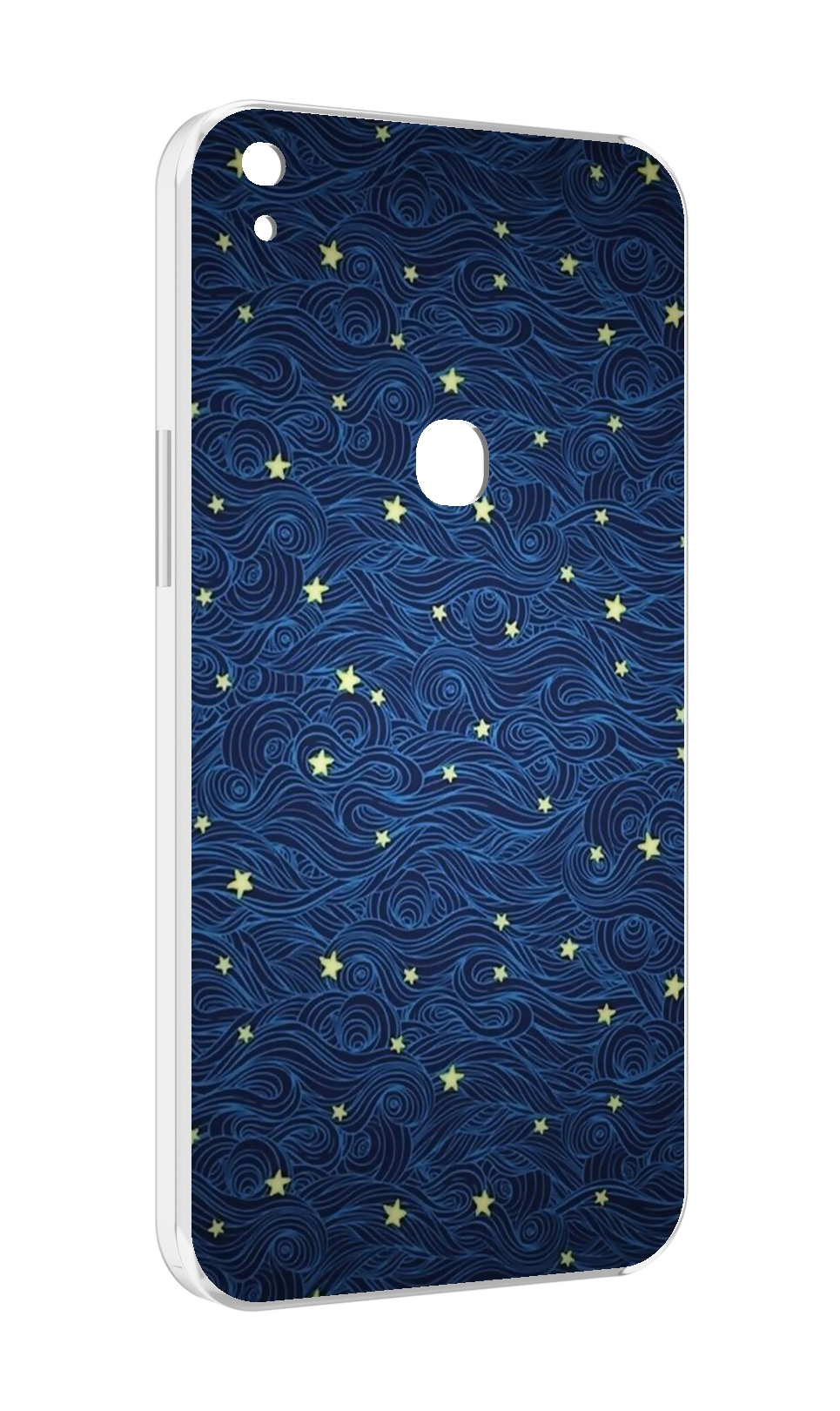 

Чехол MyPads волны с звездами акварель для Alcatel SHINE LITE 5080X 5.0, Прозрачный, Tocco
