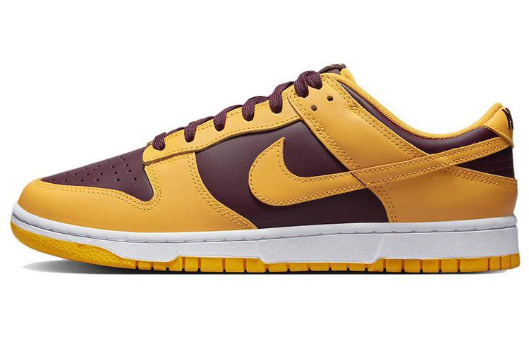 

Кеды унисекс Nike Dunk Low retro arizona state желтые 46 EU, Желтый, Dunk Low retro arizona state