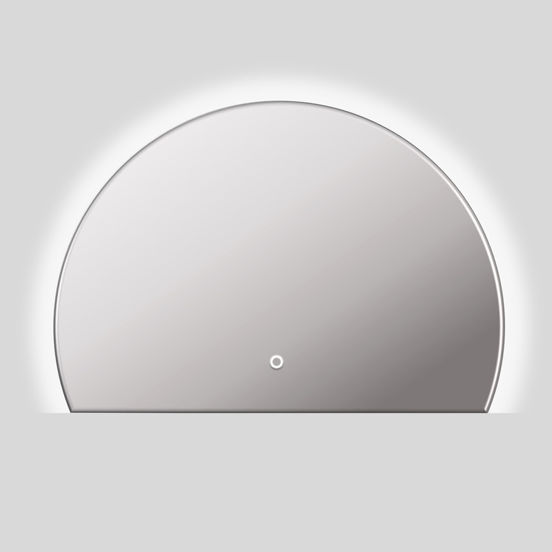 

Зеркало Dolce 80*60 с LED-подсветкой обрез снизу, Прозрачный, Dolce с LED-подсветкой обрез снизу