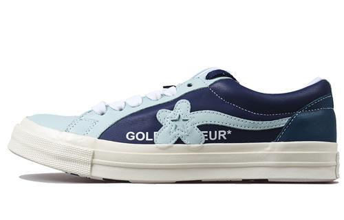 

Кеды унисекс Converse golf le fleur one star синие 39.5 EU, Синий, golf le fleur x Converse one star