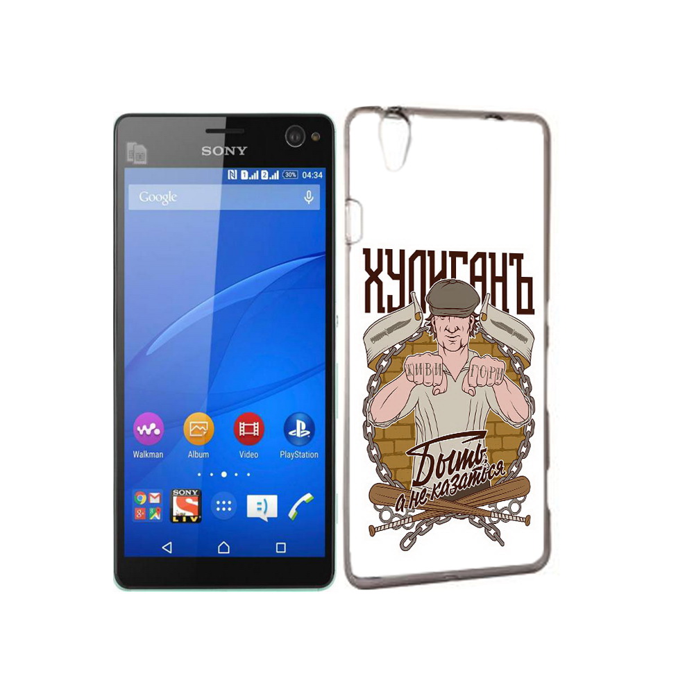 

Чехол MyPads Tocco для Sony Xperia C4 Хулиган, Прозрачный, Tocco