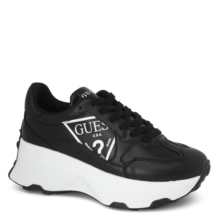 

Кроссовки женские Guess FL7C4BFAB12 черные 36 EU, Черный, FL7C4BFAB12