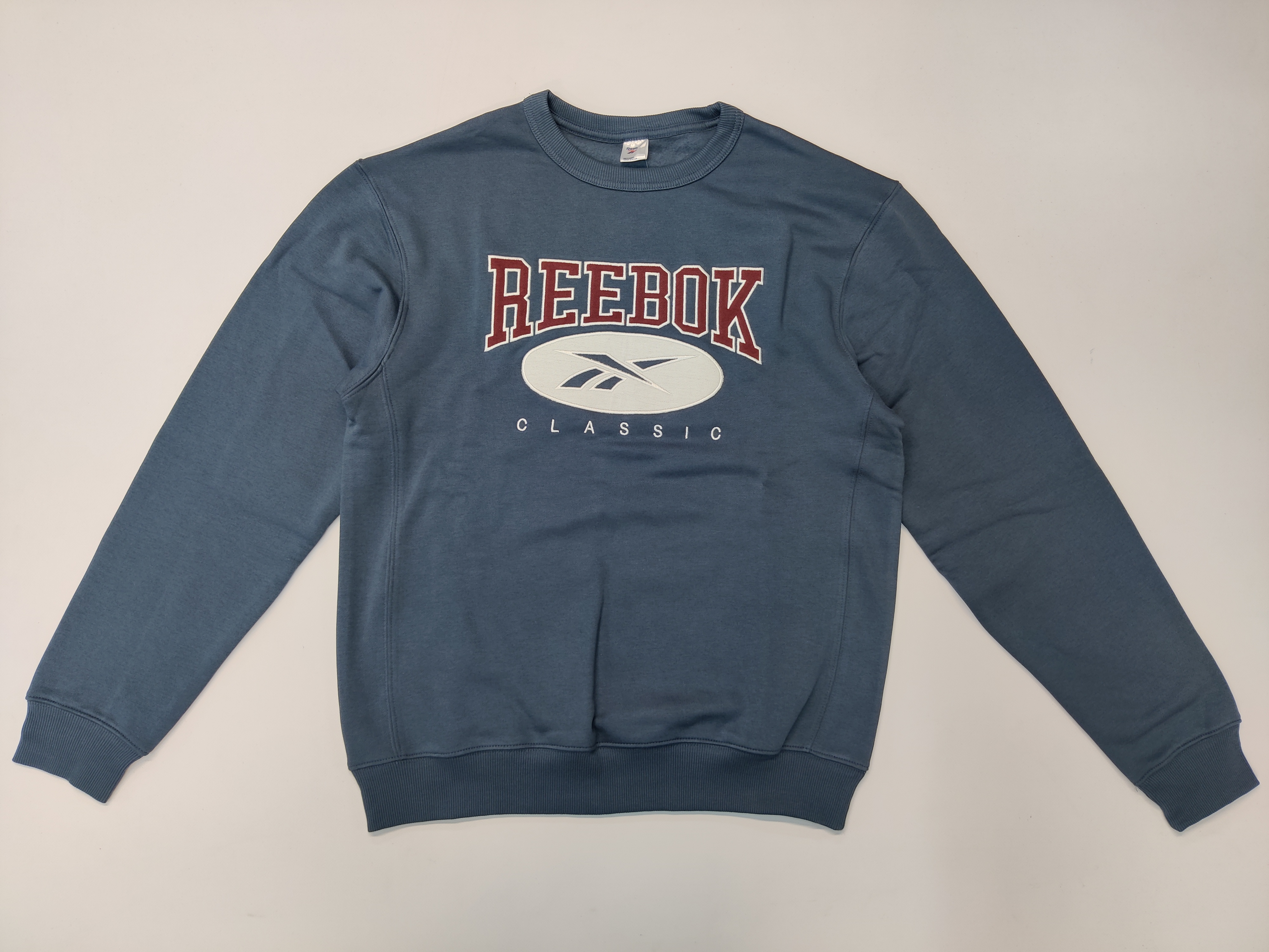 Толстовка мужская Reebok 100036882 синяя XS