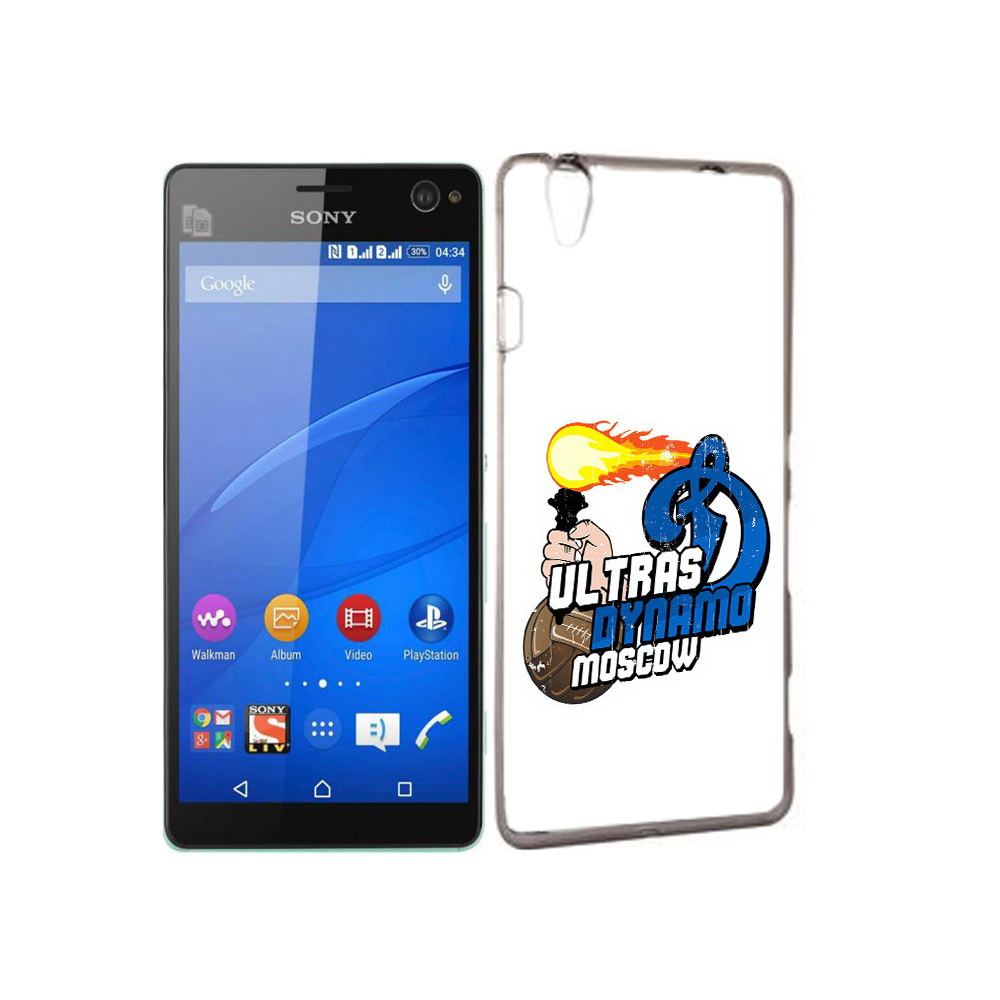 

Чехол MyPads Tocco для Sony Xperia C4 ФК Динамо, Прозрачный, Tocco