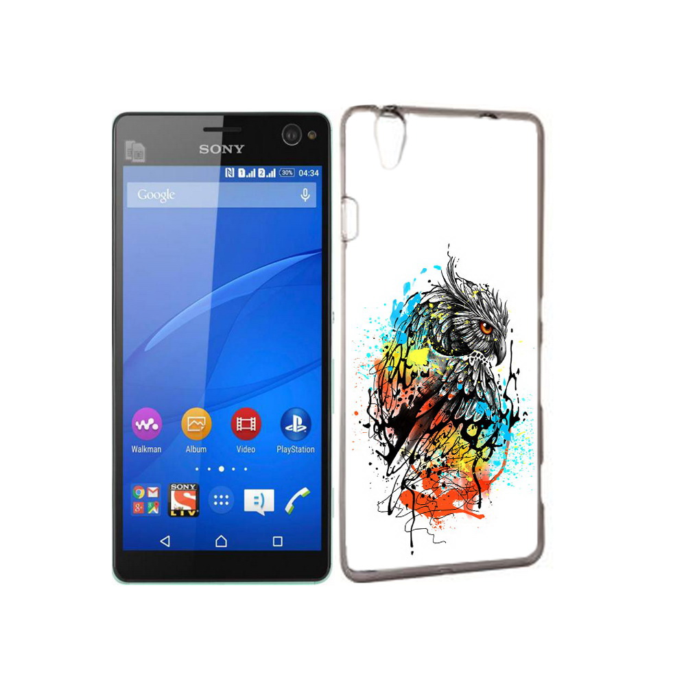 

Чехол MyPads Tocco для Sony Xperia C4 Творческая сова, Прозрачный, Tocco
