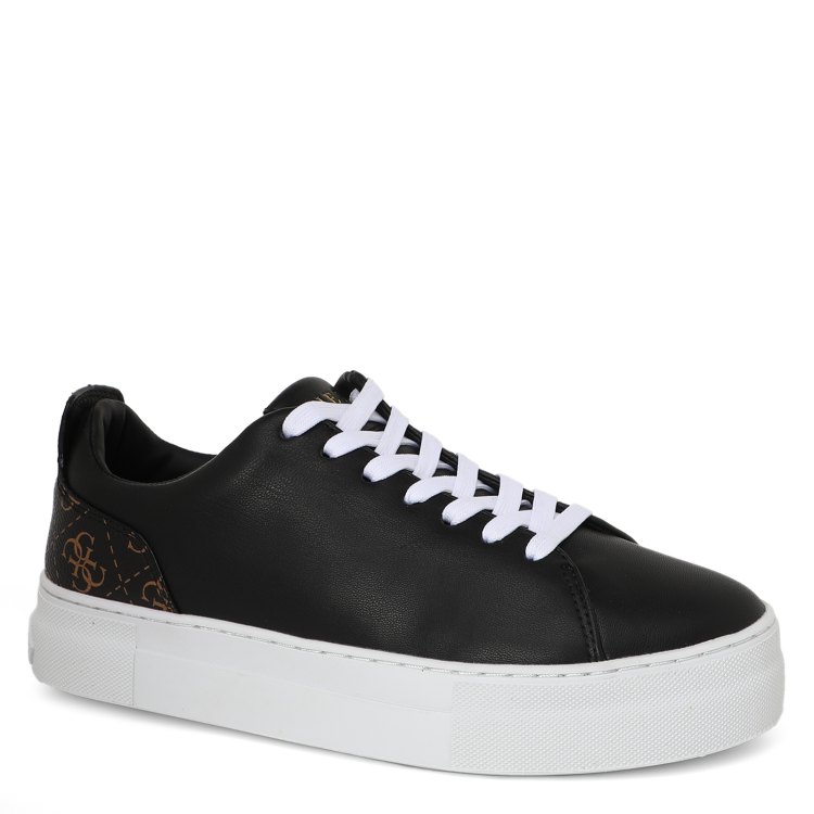 

Кеды женские Guess FL7GNLELE12 черные 37 EU, Черный, FL7GNLELE12