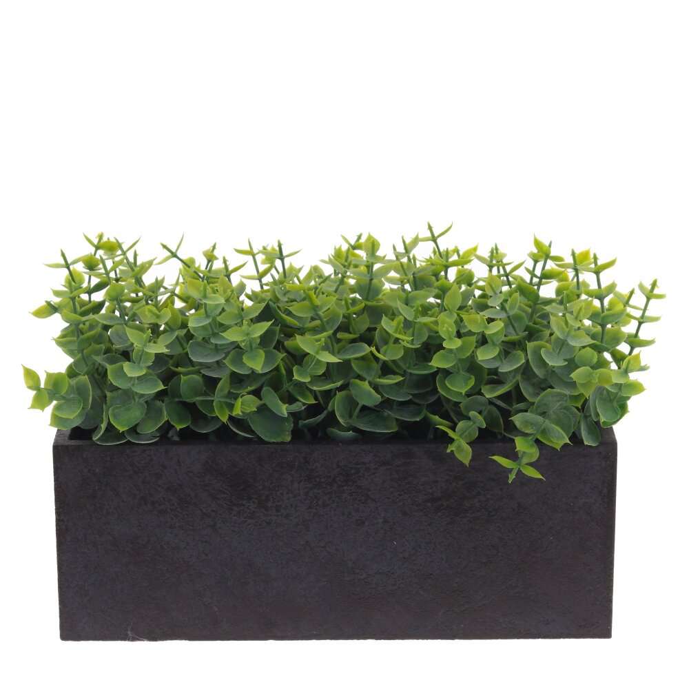 

Композиция из искусственных растений, 24x9x17 см, KSM-765496, Зеленый