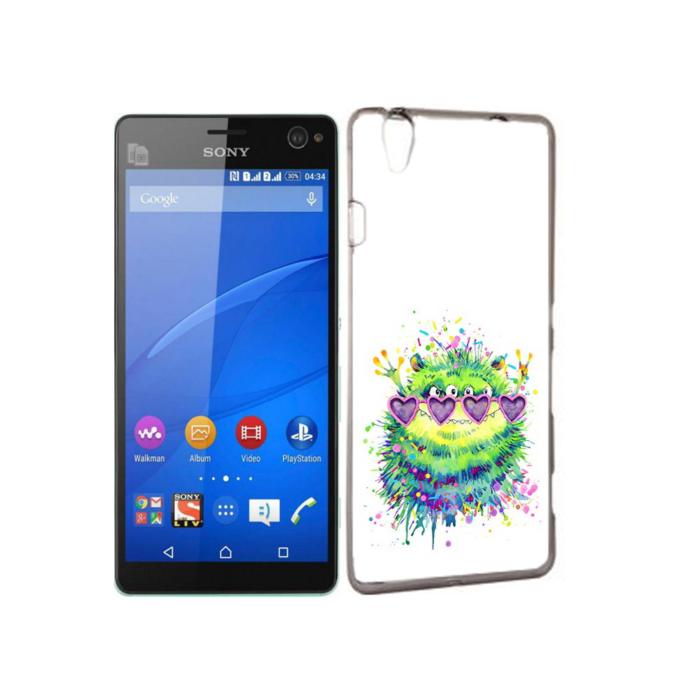 

Чехол MyPads Tocco для Sony Xperia C4 Пушистый персонаж, Прозрачный, Tocco