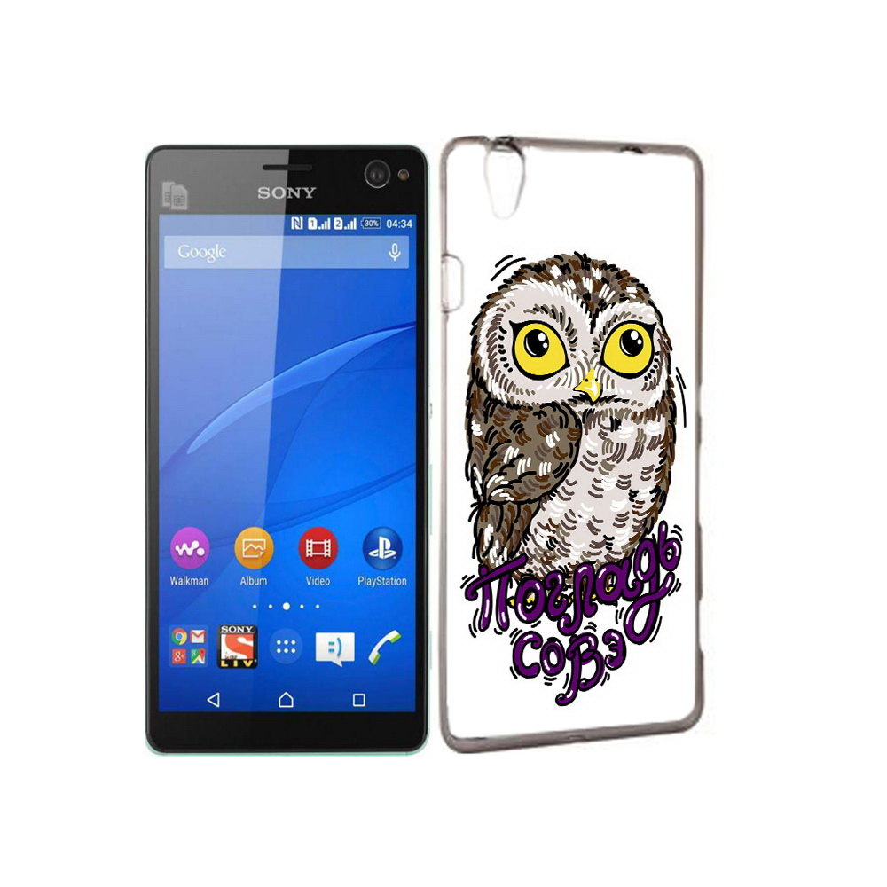 

Чехол MyPads Tocco для Sony Xperia C4 Погладь Совэ, Прозрачный, Tocco