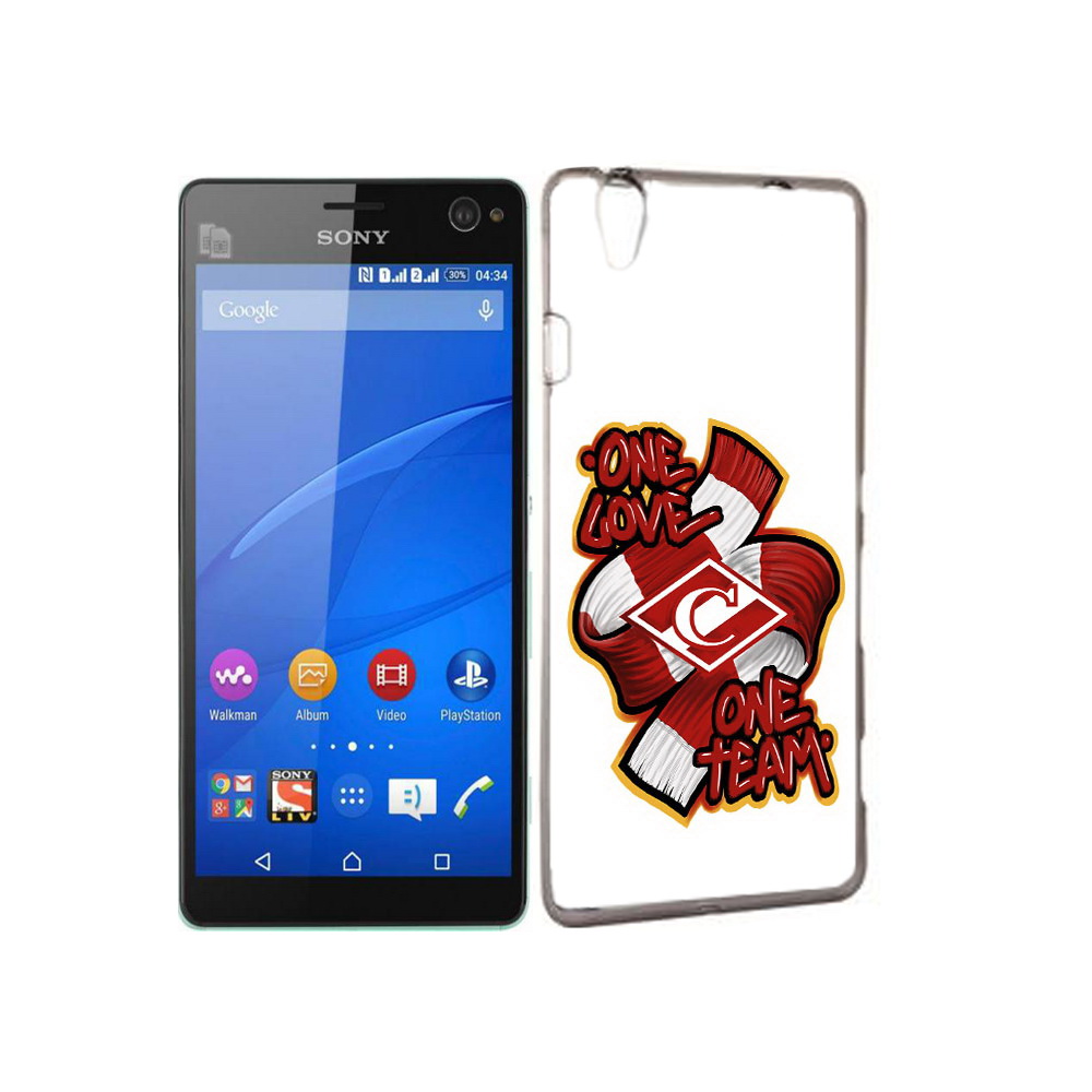 

Чехол MyPads Tocco для Sony Xperia C4 Одна любовь-Спартак, Прозрачный, Tocco