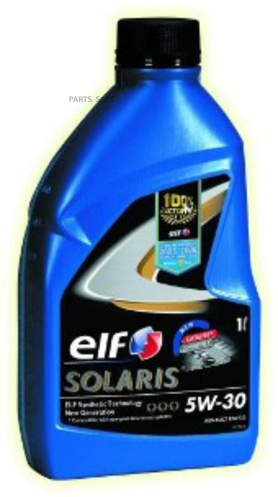 

Моторное масло Elf Solaris Fe 5W30 1л