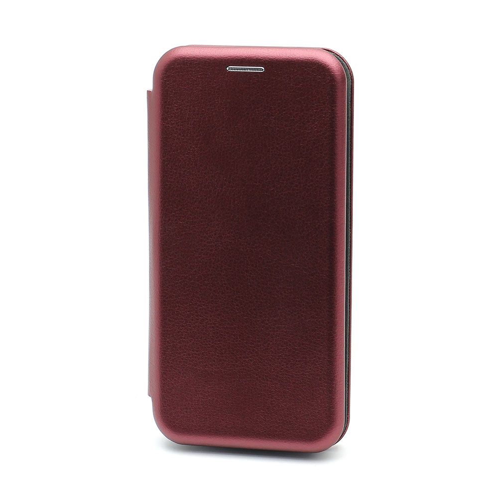 

Чехол-книжка для Apple iPhone 5 бордовый