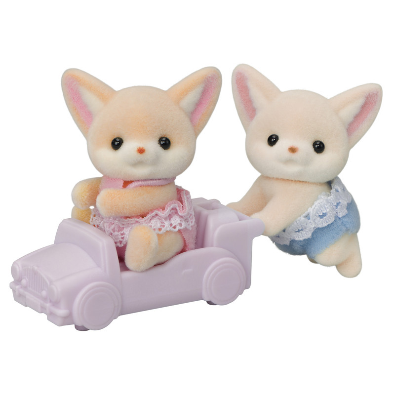 фото Игровой набор sylvanian families лисички фенек двойняшки 5697