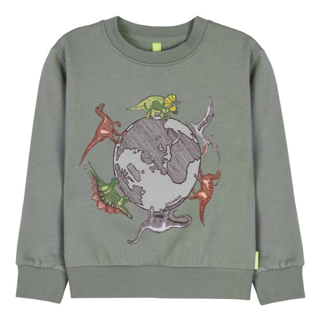 

Свитшот детский Kogankids 302-280-53 цв. хаки р. 122, 302-280-53