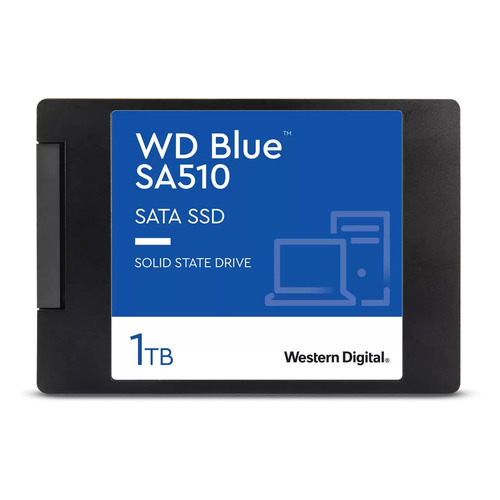 

SSD накопитель WD Blue SA510 WDS100T3B0A 1ТБ, 2.5", SATA III, SATA