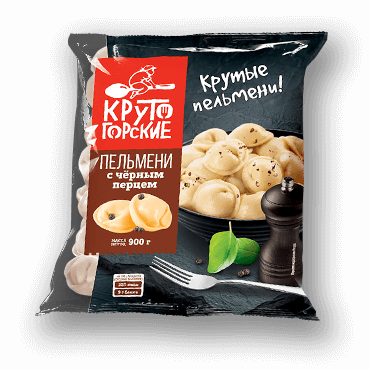 

Пельмени Крутогорские с черным перцем 900 г