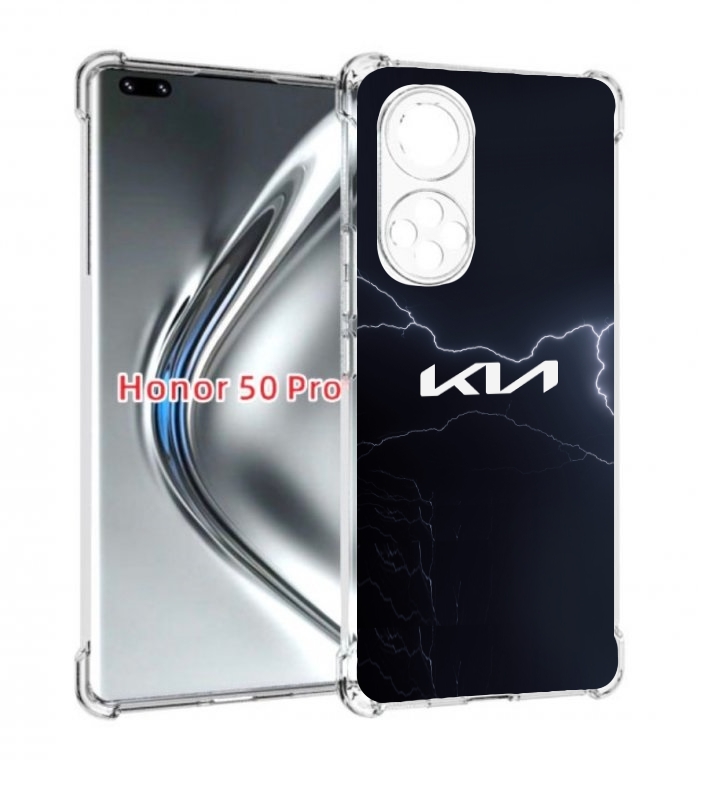 

Чехол бампер MyPads kia киа 2 для Honor 50 Pro/Nova 9 Pro, Прозрачный, Tocco