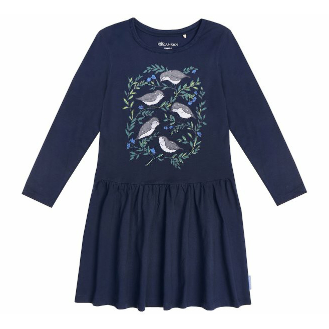 

Платье детское Без бренда 291-332-48 цв. темно-синий р. 116, 291-332-48