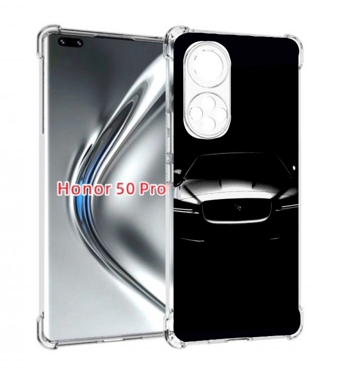

Чехол бампер MyPads jaguar ягуар 1 для Honor 50 Pro., Прозрачный, Tocco