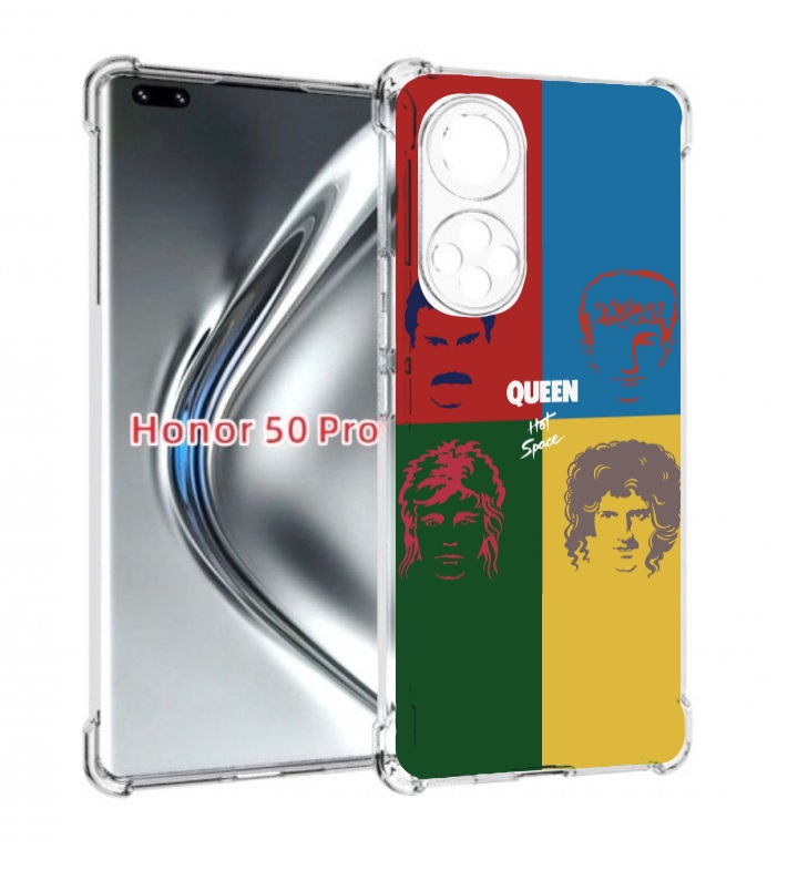 

Чехол бампер MyPads hot space queen альбом для Honor 50 P, Прозрачный, Tocco
