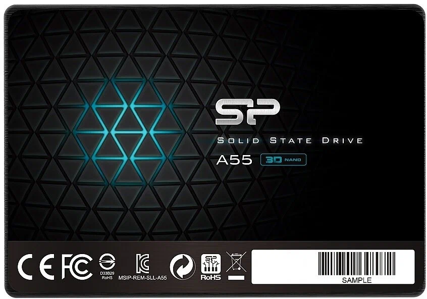

SSD накопитель SILICON POWER Ace A55 SP128GBSS3A55S25 128ГБ, 2.5", SATA III