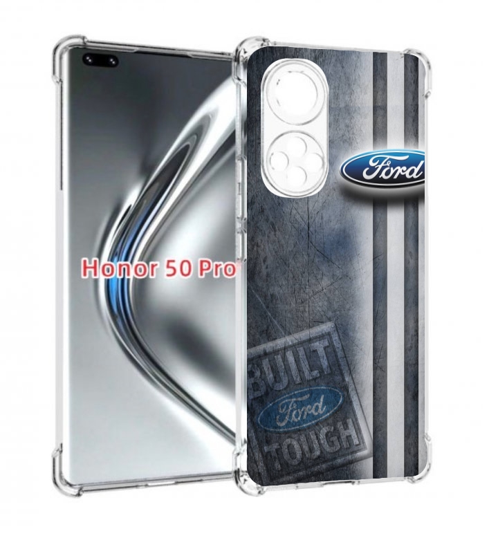 

Чехол бампер MyPads ford форд 2 для Honor 50 Pro, Прозрачный, Tocco