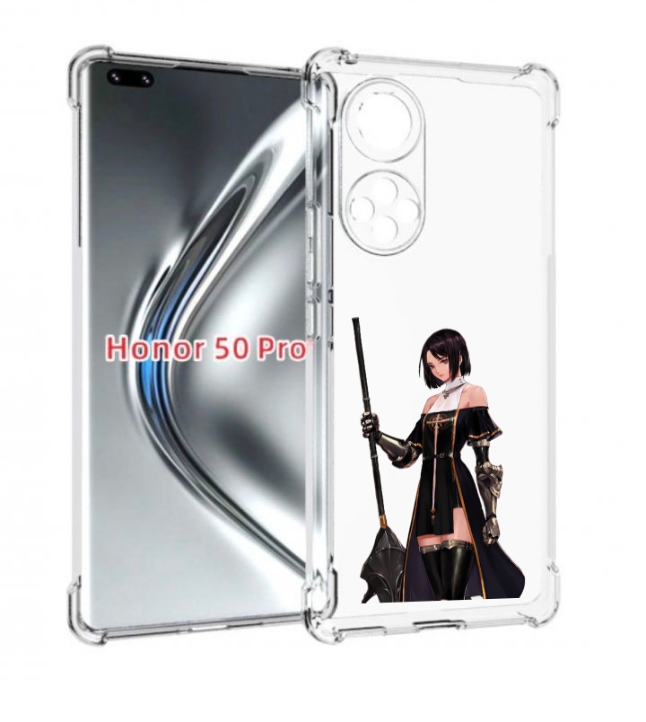 

Чехол бампер MyPads dungeon-fighter для Honor 50 Pro/Nova, Прозрачный, Tocco