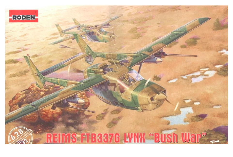 Rod628 Самолт Reims FTB337G Lynx Bush war