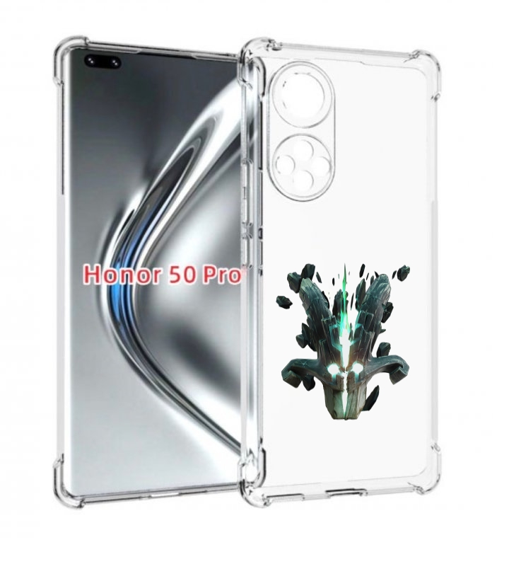 

Чехол бампер MyPads dota 2 juggernaut для Honor 50 Pro/No, Прозрачный, Tocco