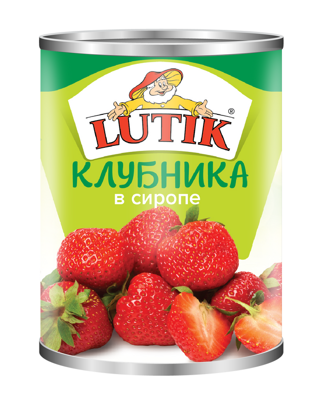 фото Клубника lutik в сиропе, 425мл