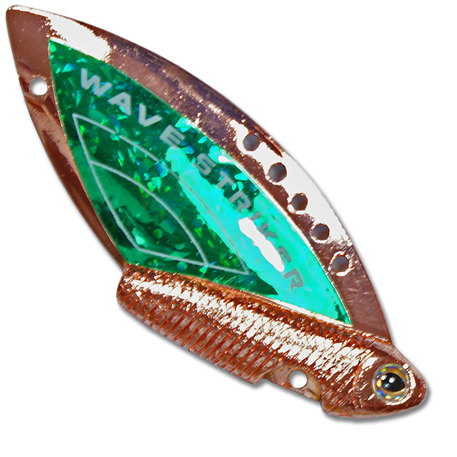 

Kosadaka Блесна колеблющаяся KOSADAKA WAVE STRIKER ( 7гр/Copper/Green), Золотистый;зеленый