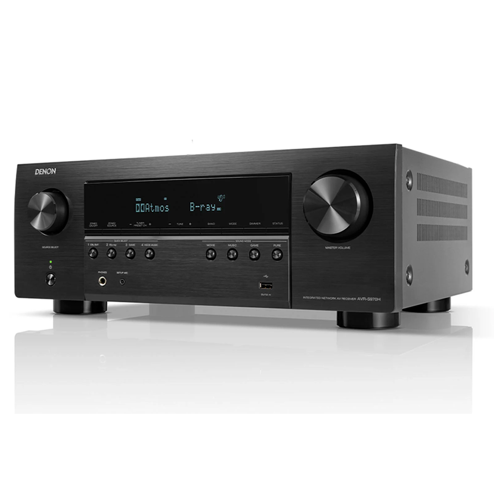 

AV-ресивер Denon AVR-S970H Black, AVR-S970H