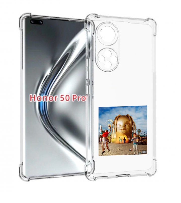 

Чехол бампер MyPads Travis Scott - Astroworld для Honor 5, Прозрачный, Tocco
