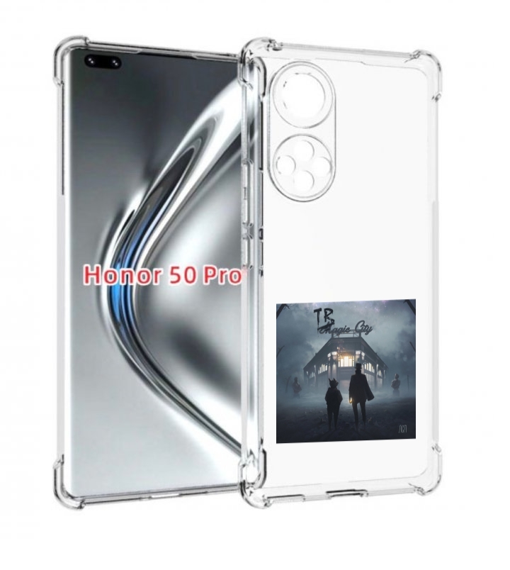 

Чехол бампер MyPads Tragic City ЛСП для Honor 50 Pro/Nova, Прозрачный, Tocco