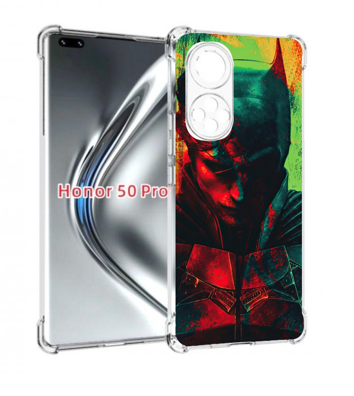 

Чехол бампер MyPads The Batman для Honor 50 Pro, Прозрачный, Tocco
