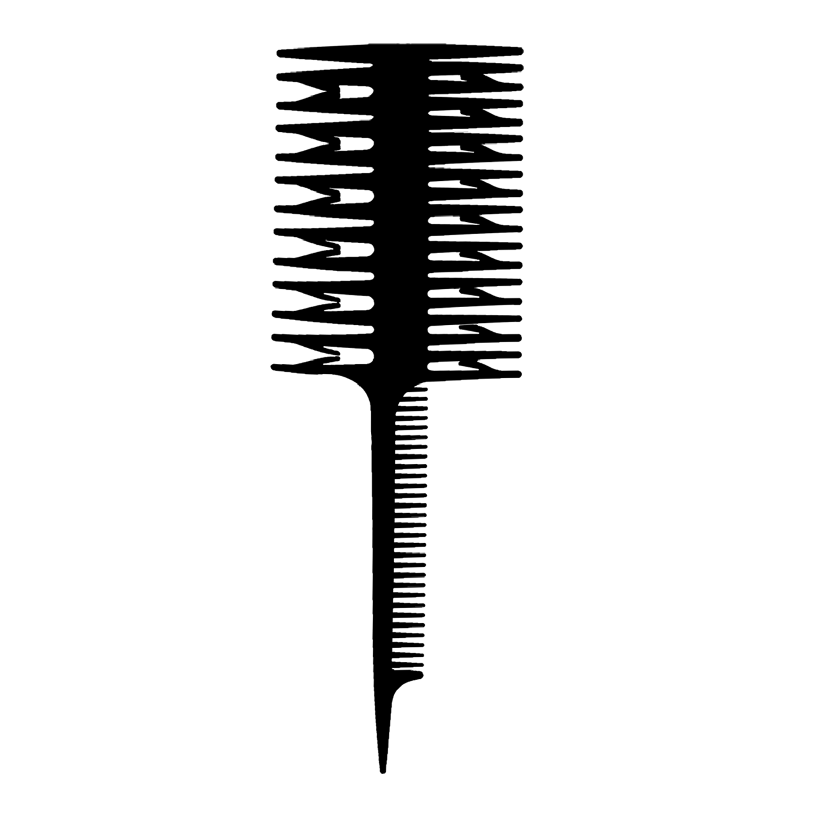 Расческа парикмахерский гребень Charites для мелирования и окрашивания волос