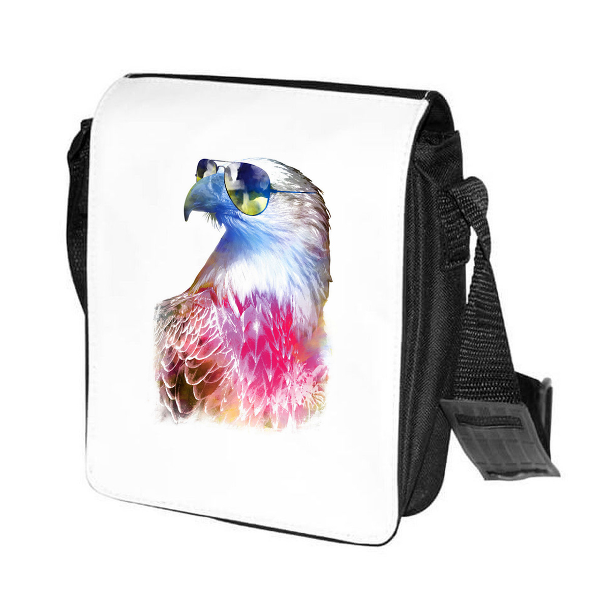 

Сумка унисекс CoolPodarok CN015628 черно-белый, Черный;белый, CN015628