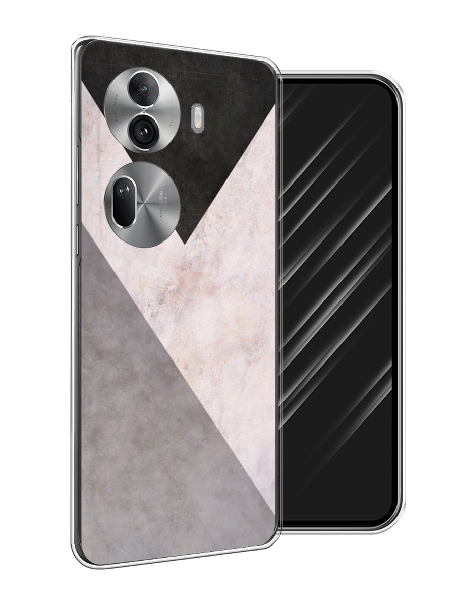 

Чехол Awog на Oppo Reno 11 Pro (Global) "Геометричный мрамор", Бежевый, 2515950-1