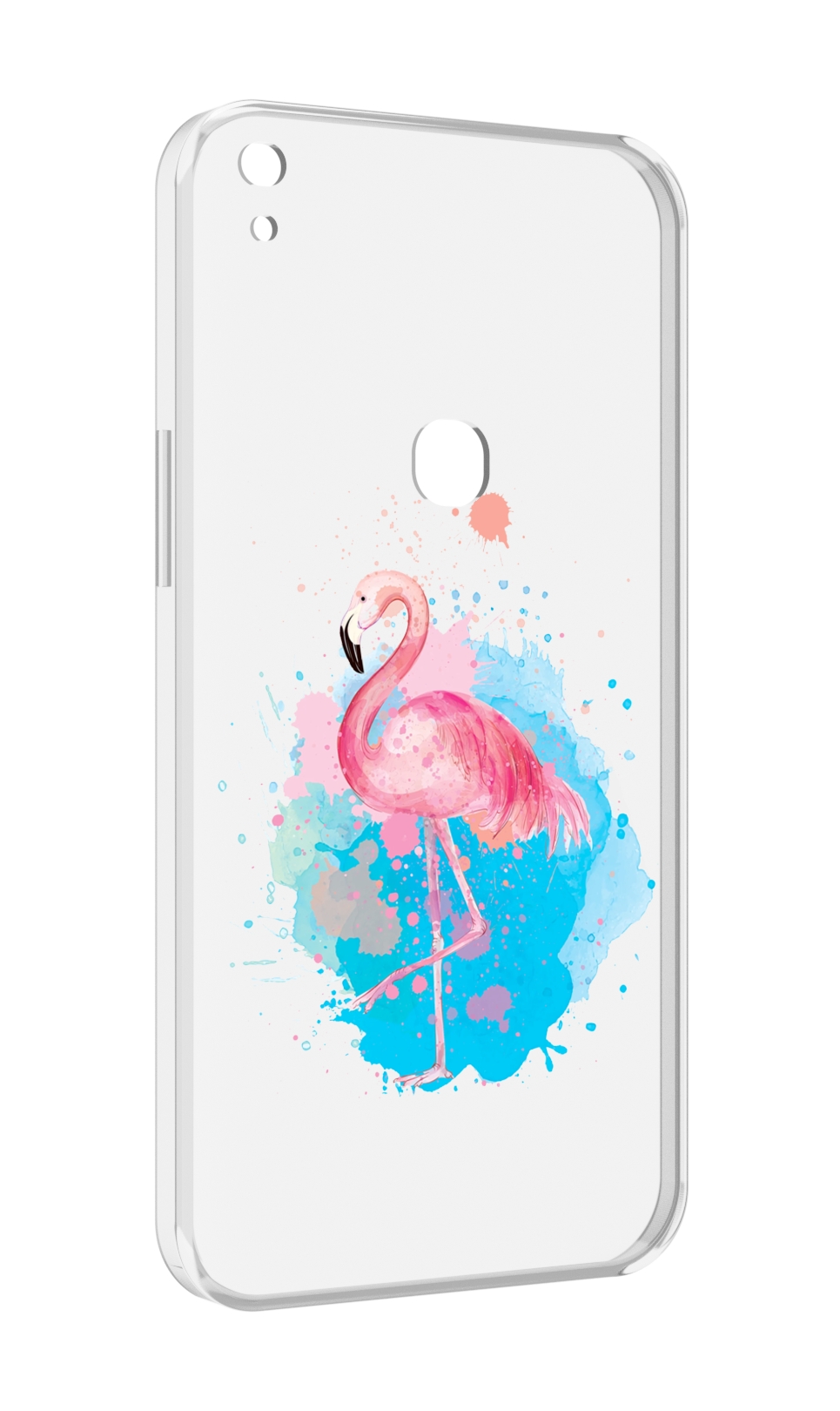 

Чехол MyPads акварельное-фламинго для Alcatel SHINE LITE 5080X 5.0, Прозрачный, Tocco