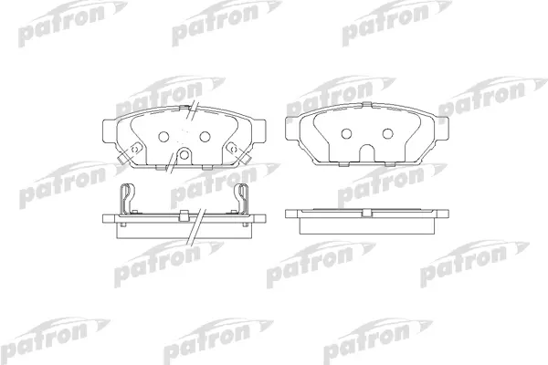 

Тормозные колодки PATRON дисковые PBP1013