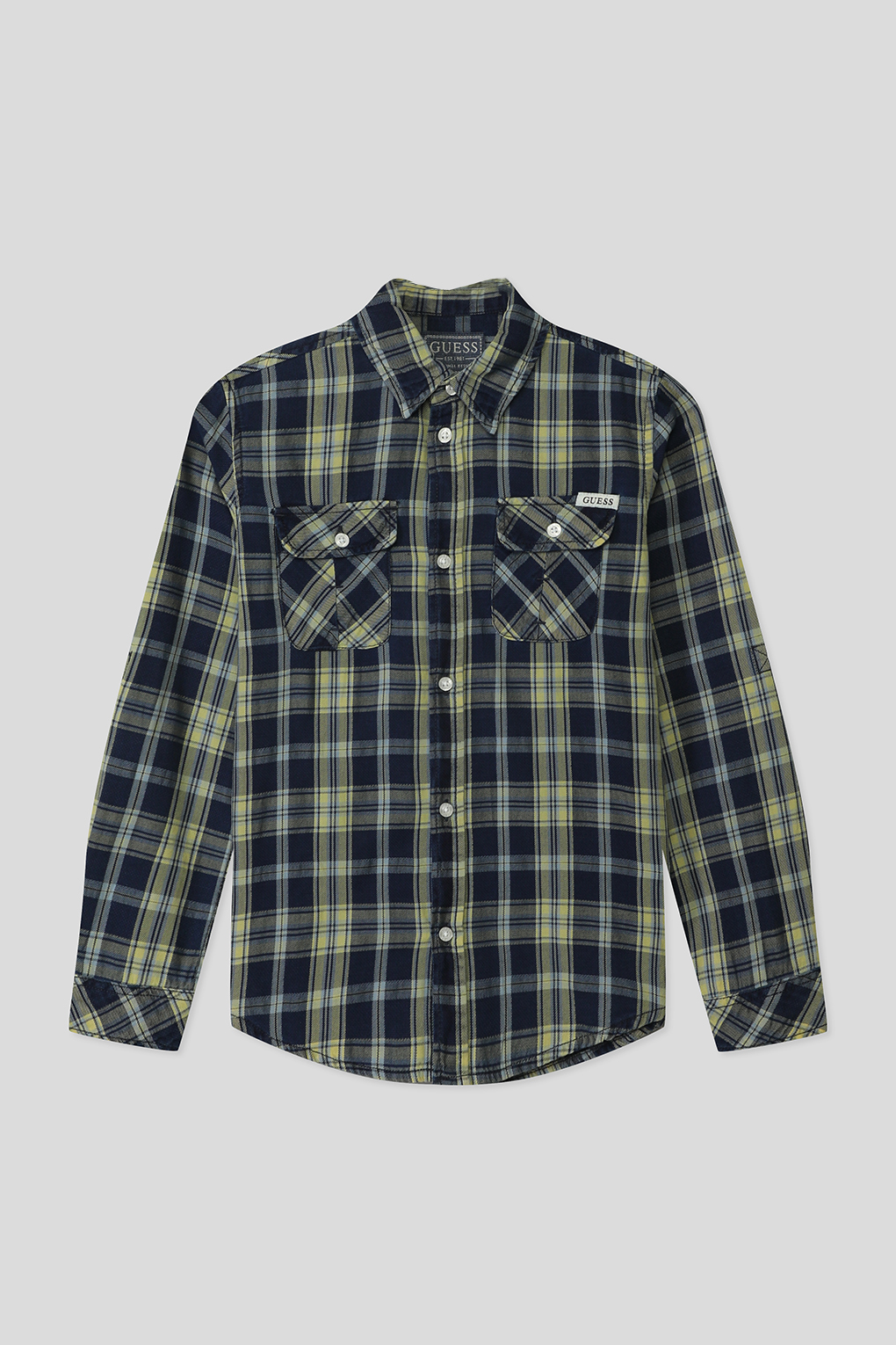 

Рубашка детская Guess L3BH01 D52G1, Синий, 10 лет, L3BH01 D52G1