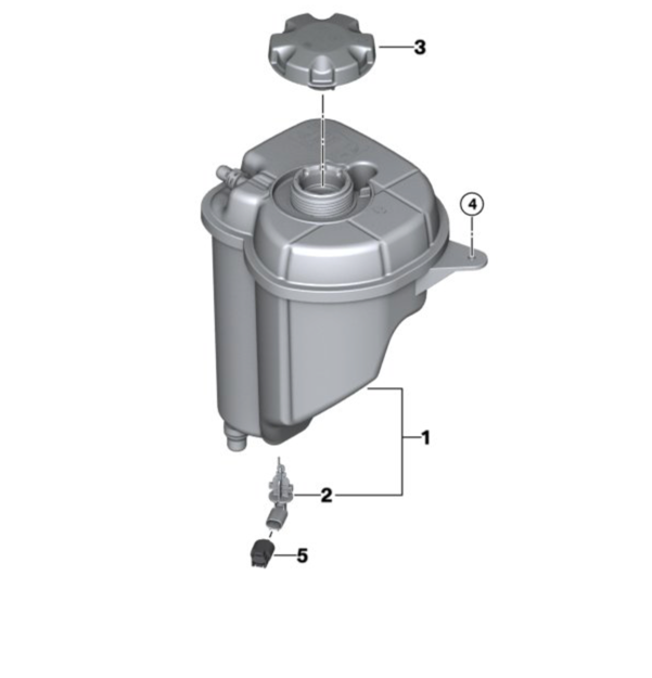 

Бачок расширительный BMW: X5 (E70), X5 (F15/F85), X6 (E71), X6 (F16/F86), Patron P10-0139
