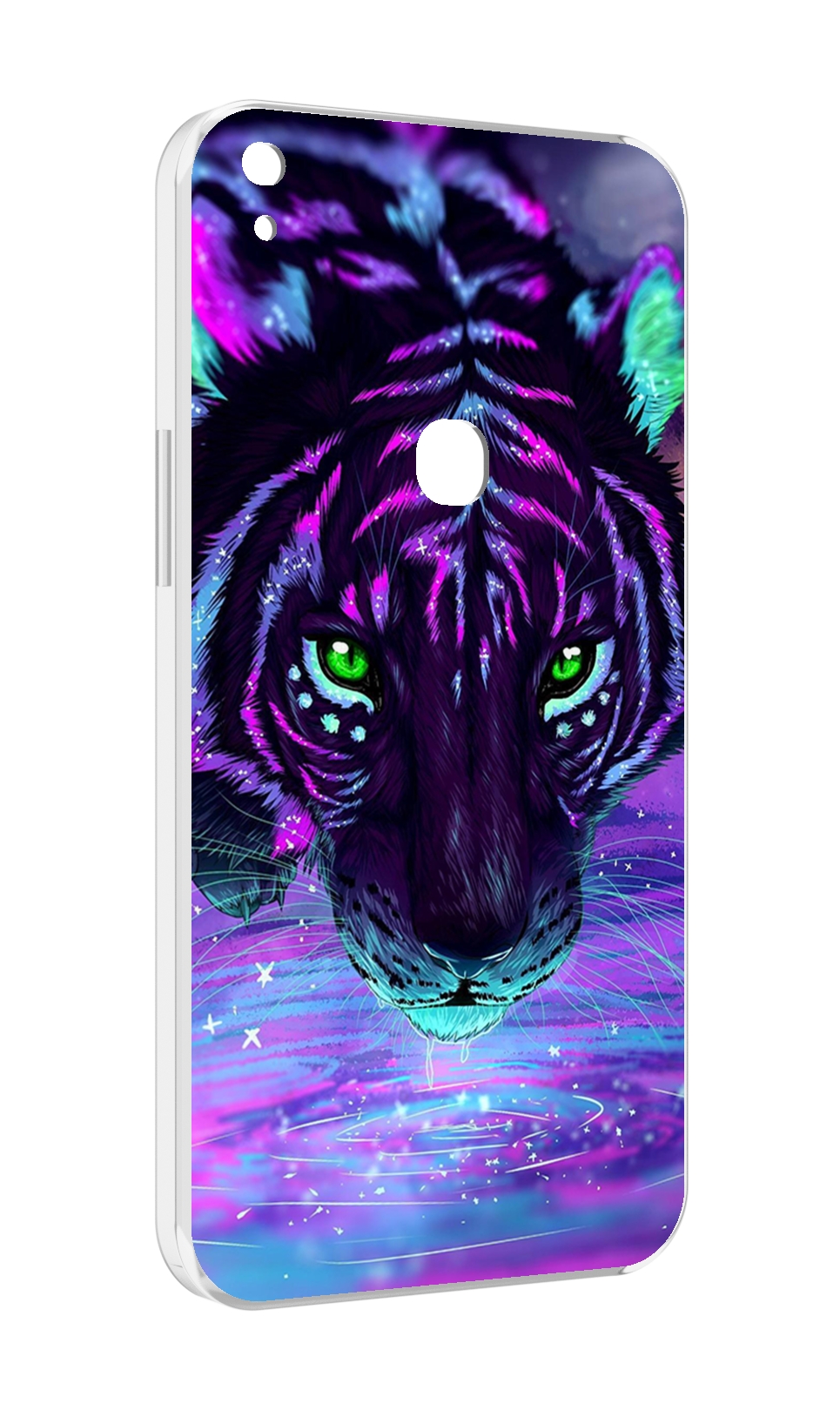 

Чехол MyPads Тигр-неон для Alcatel SHINE LITE 5080X 5.0, Прозрачный, Tocco