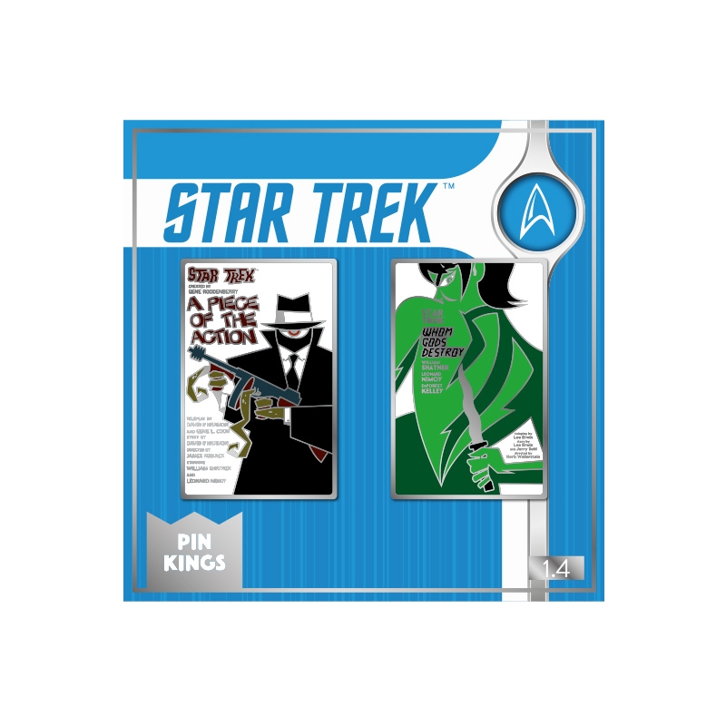 Значок Pin Kings Star Trek 1.4 (набор из 2 шт.)