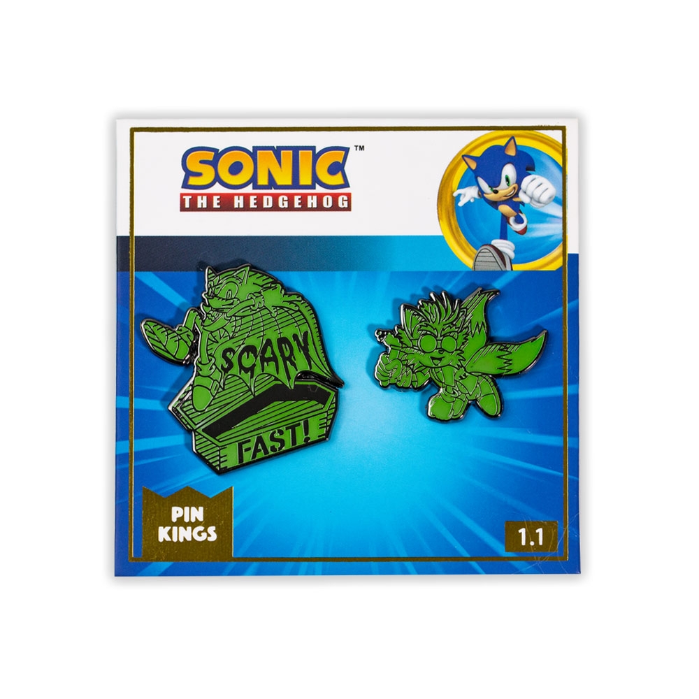 

Значок Pin Kings Sonic the Hedgehog Dark Halloween 1.1 (набор из 2 шт.)