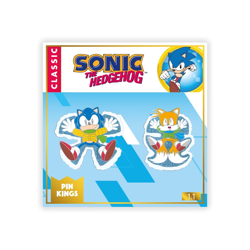 Значок Pin Kings Sonic the Hedgehog Classic 1.1 (набор из 2 шт.)