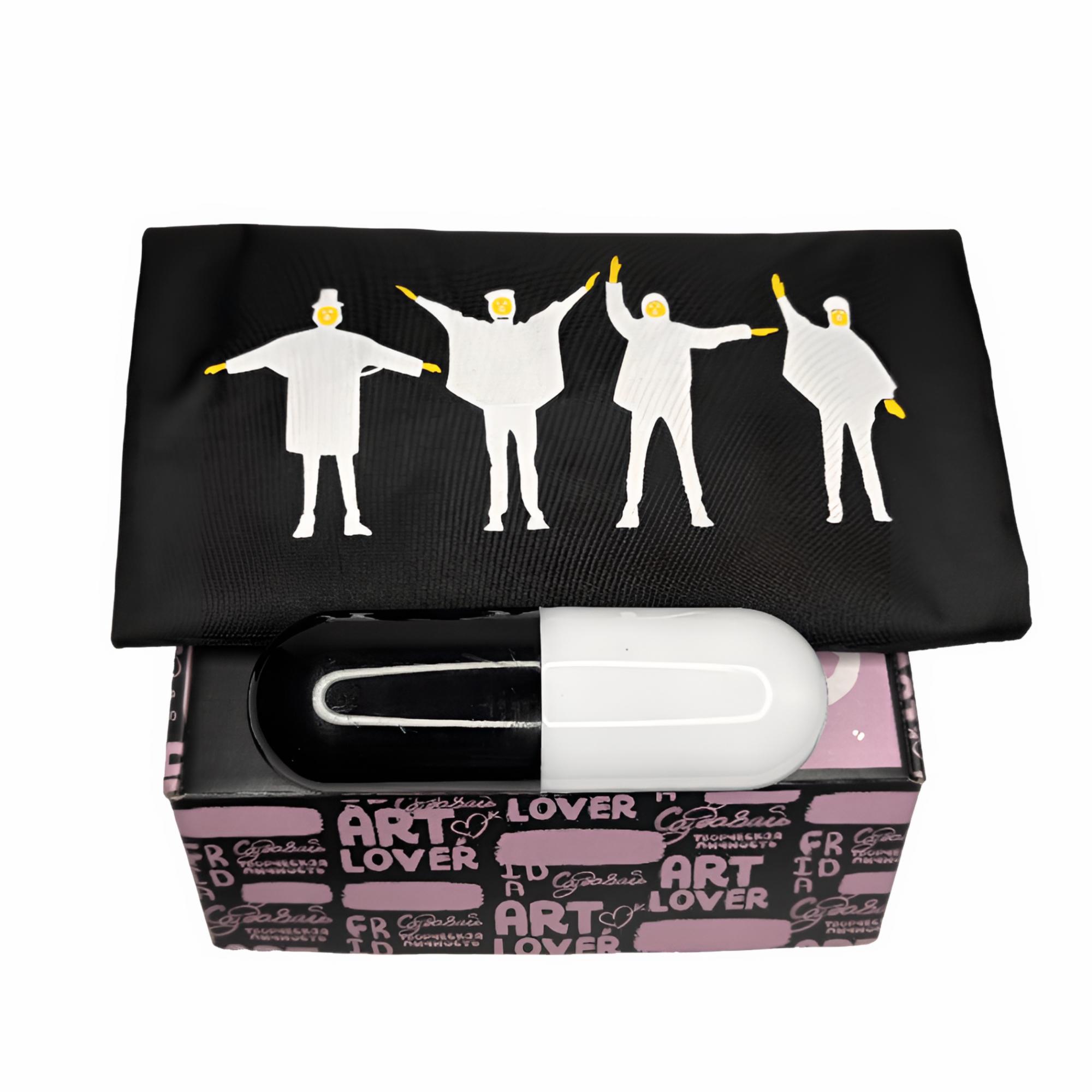 Подарочный набор Belvedere Black Person Зонт-капсула, шоппер