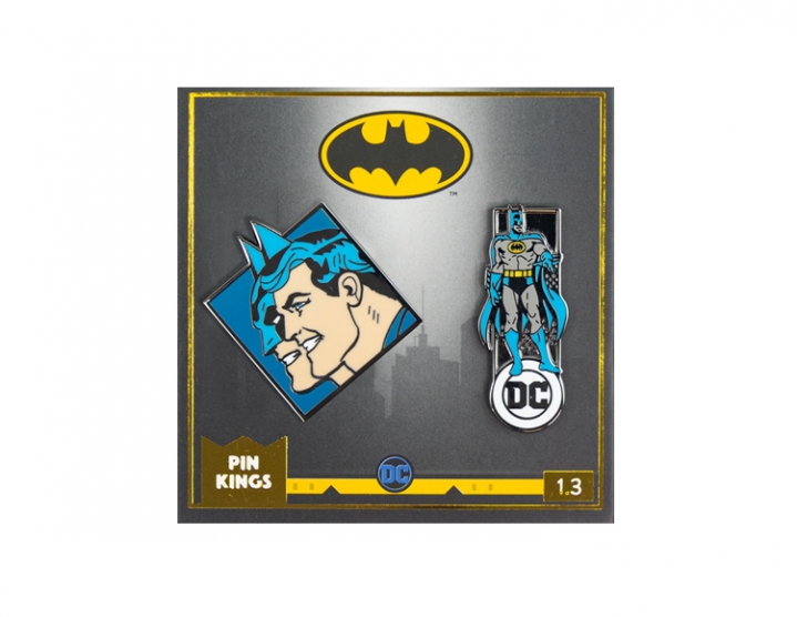 Значок Pin Kings DC Бэтмен 1.3 (набор из 2 шт.) 600003679120