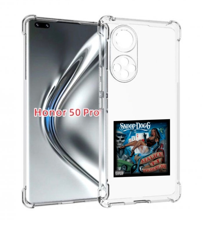 

Чехол Бампер Mypads Snoop Dogg Malice N Wonderland Для Huawei Ho, Прозрачный, Tocco